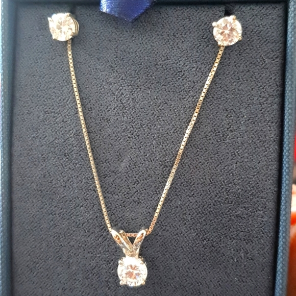 J. Rosée Jewelry - 28. Stud earrings and necklace set